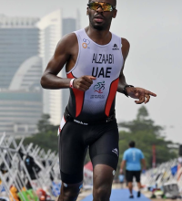 Saud Al-Zaabi Middle distance runner & triathlete, UAE